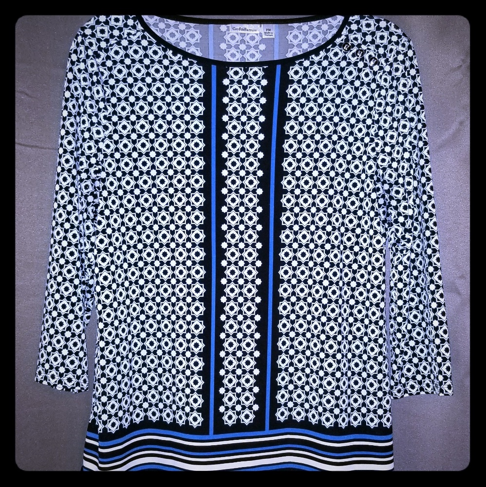 Croft & Barrow Petite Blouse